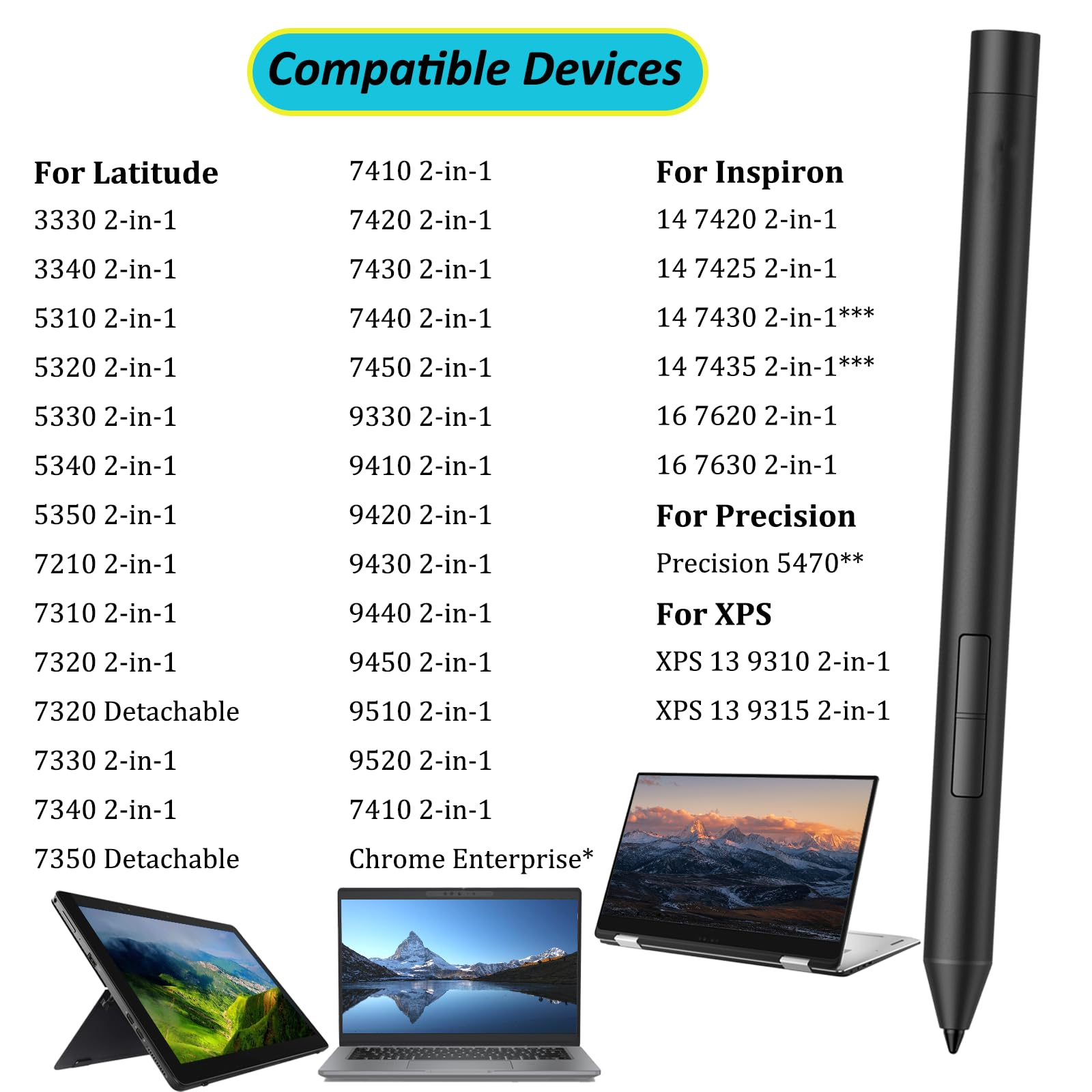 Amazon.co.jp: DellアクティブペンPN5122W用G1 Proペン Dell Inspiron